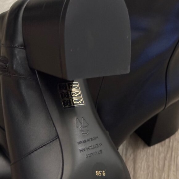 Stuart Weitzman | Flareblock 60 Zip Bootie NWT - Picture 13 of 15